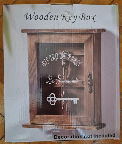 Cutie de lemn pentru chei