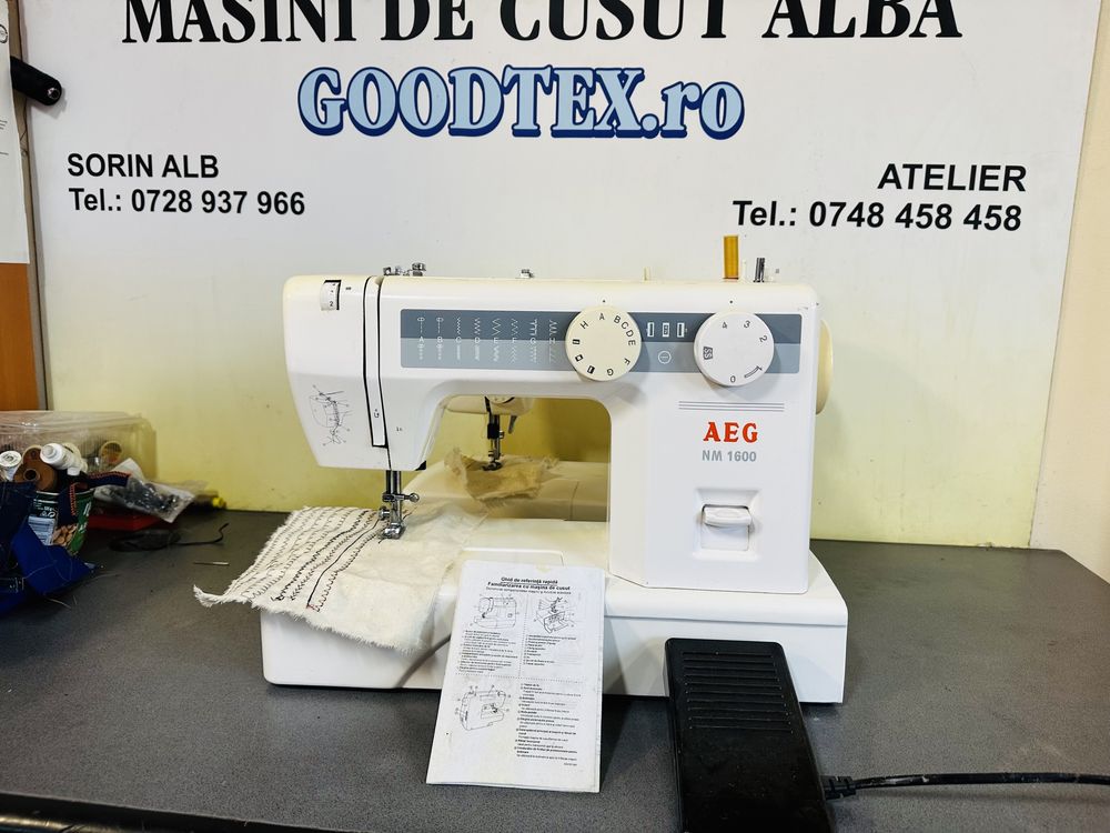 Masina de cusut electrica AEG impecabila