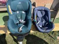 Scoica si scaun cu isofix