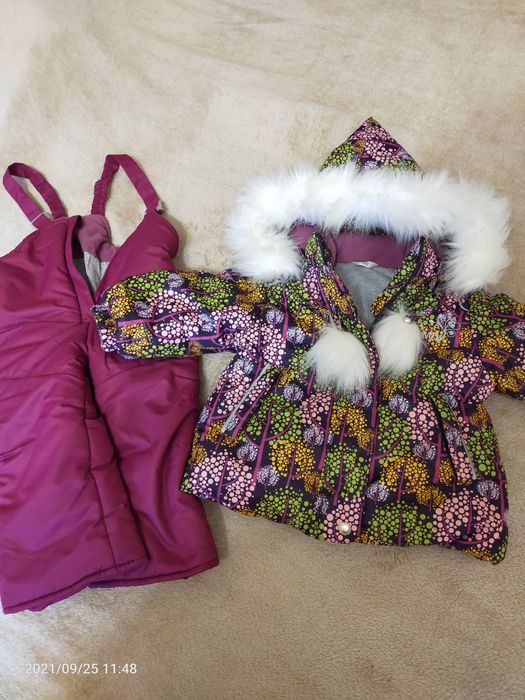 Зимний теплый комбинезон