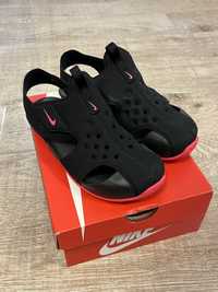 Sandale Nike 33.5, negru, unisex