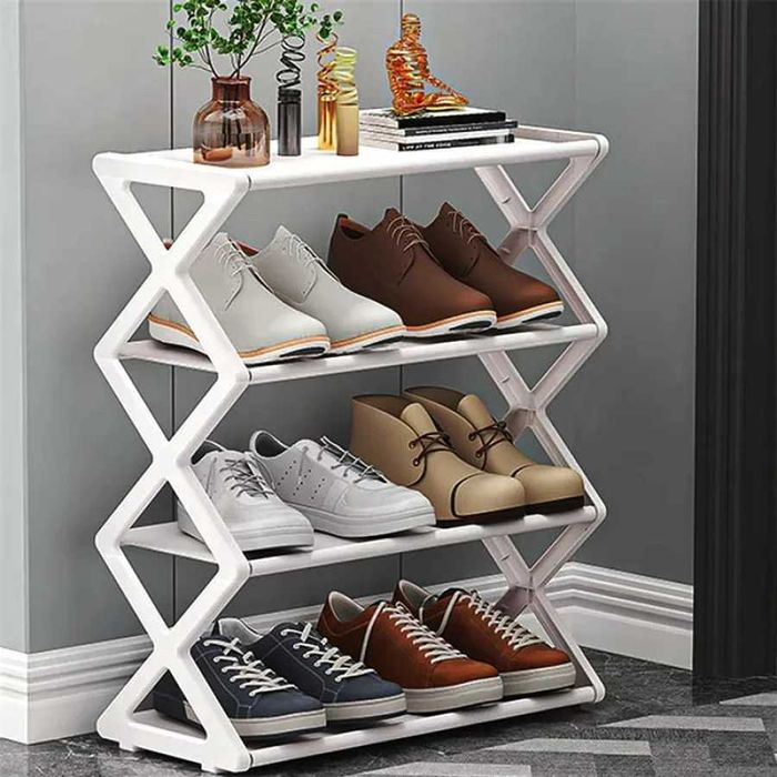 Етажерка на 4 нива за обувки, органайзер, стойка, Shoe Rack