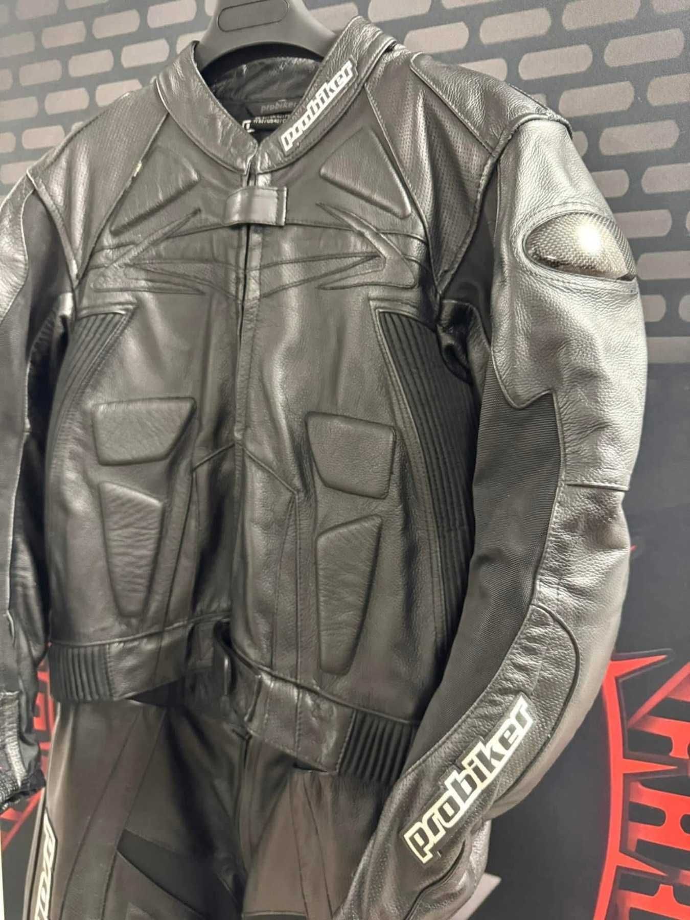 Кожен мото екип Probiker PRX-4 номер 52 на две части