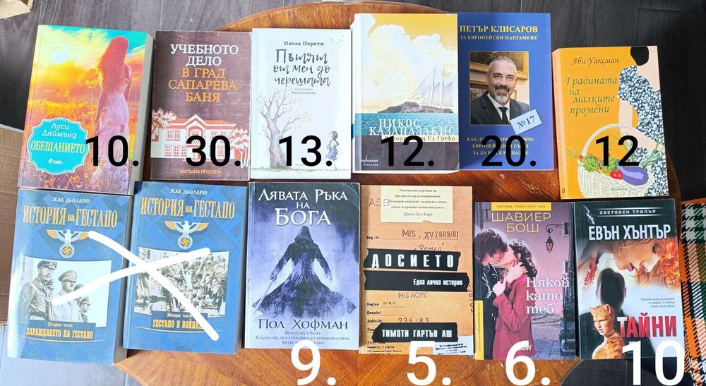 Много книги,за всеки по нещо