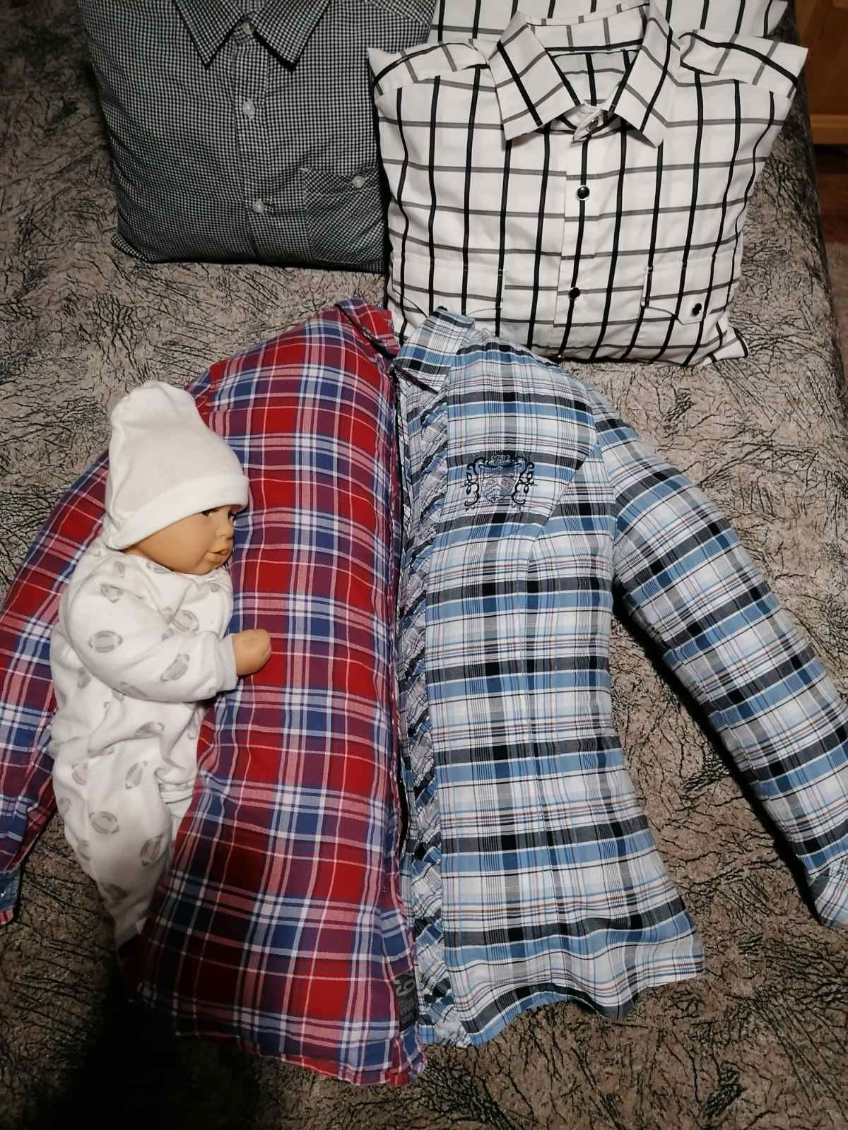 Възглавница за бременни - от ризи, за гушкане, за украса, за диван