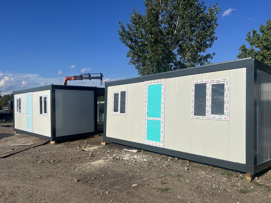 Container birou vestiar de locuit de santier depozitare sanitar