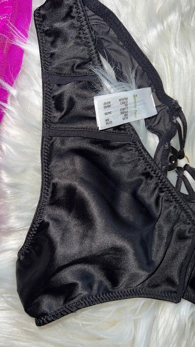 Chilotei tanga dantela si satin