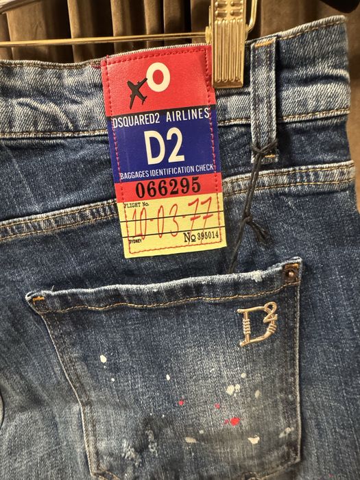 Blugi scurți DSQUARED2 - Mărimea 50 - Calitate Premium