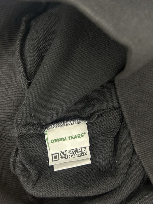 Hanorac Denim Tears Gri / Negru