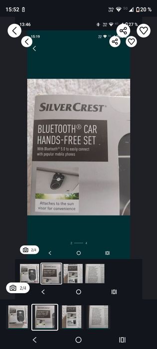 Sistem Hans free pentru mașină. Nou!