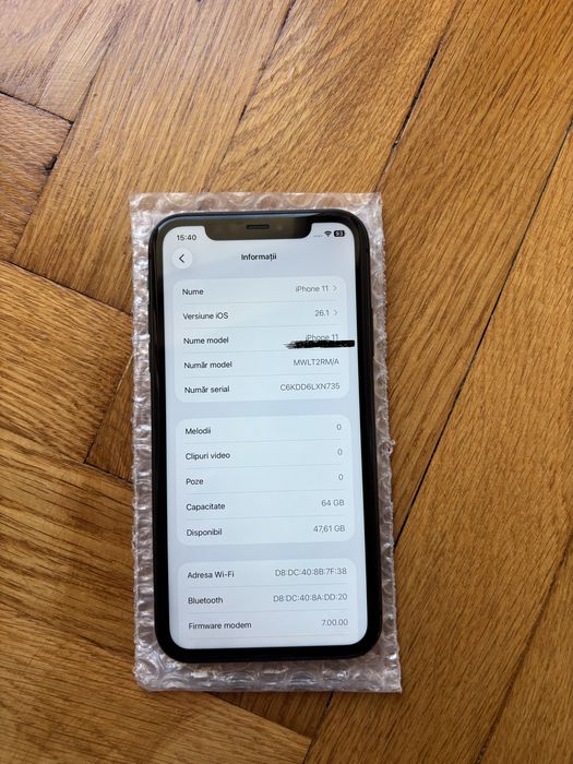 Iphone 11 de 64 Gb Black