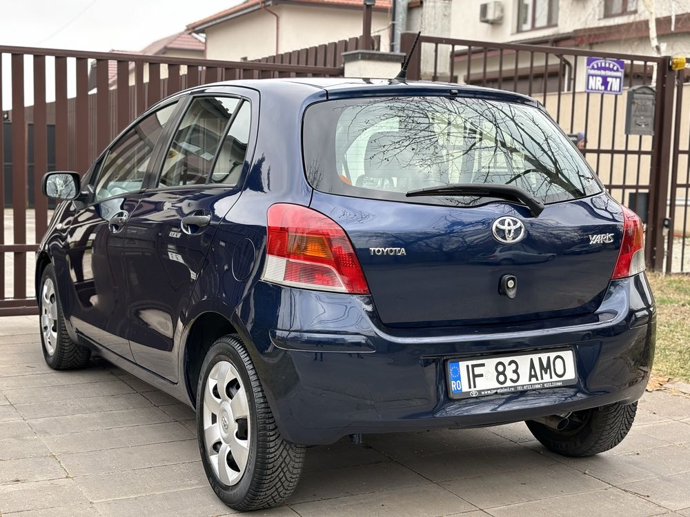 Toyota Yaris An 2009 Km Reali Stare Buna 1.3 Benzina 110CP Itp Rca