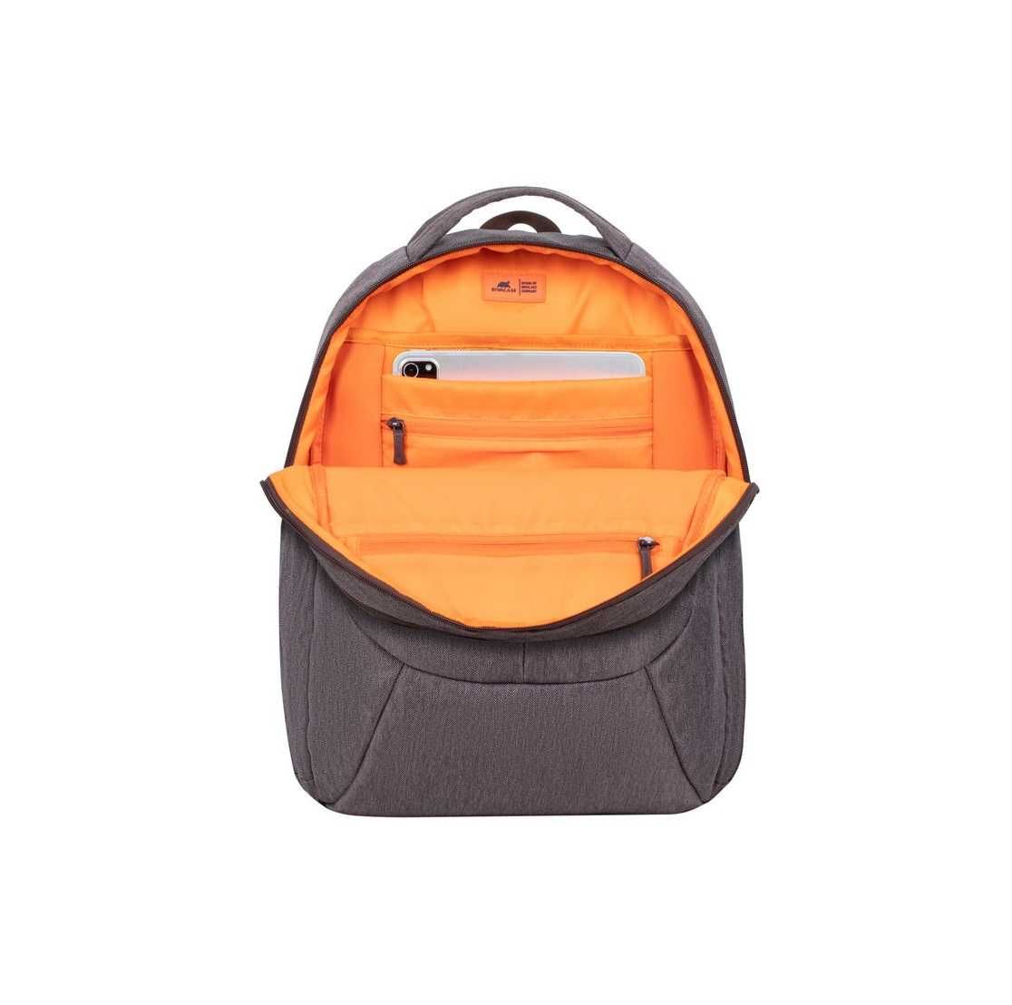 ^ Рассрочка на Рюкзак RIVACASE 7761 mocha 15.6'' Laptop backpack / 6