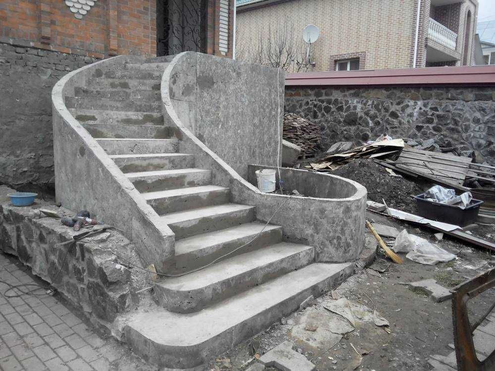Бетон зина Beton zina Лестницы из бетона Бетонные лестницы под ключ