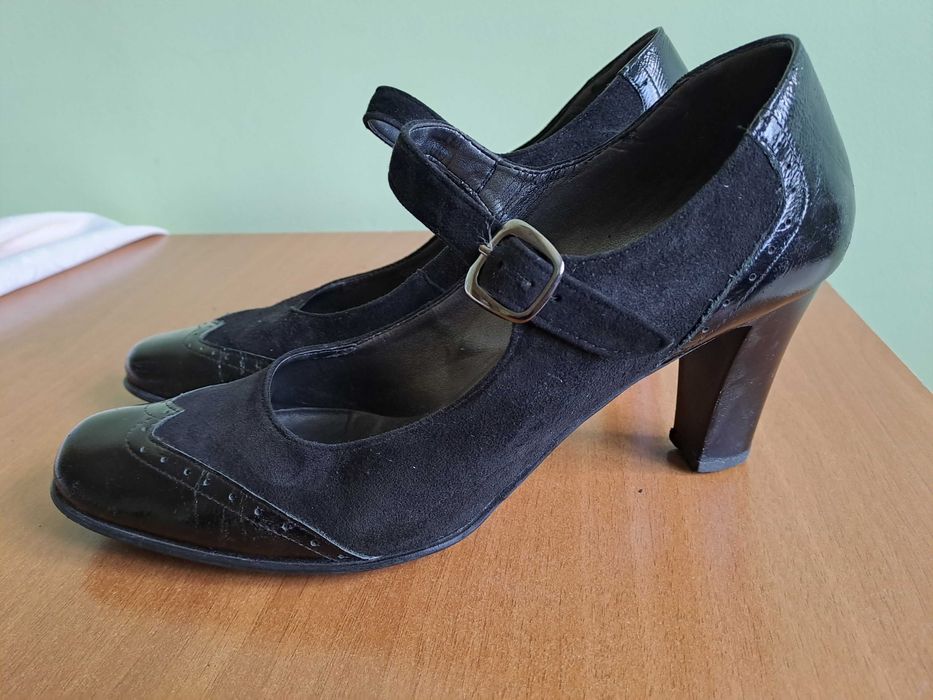 Pantofi piele naturala