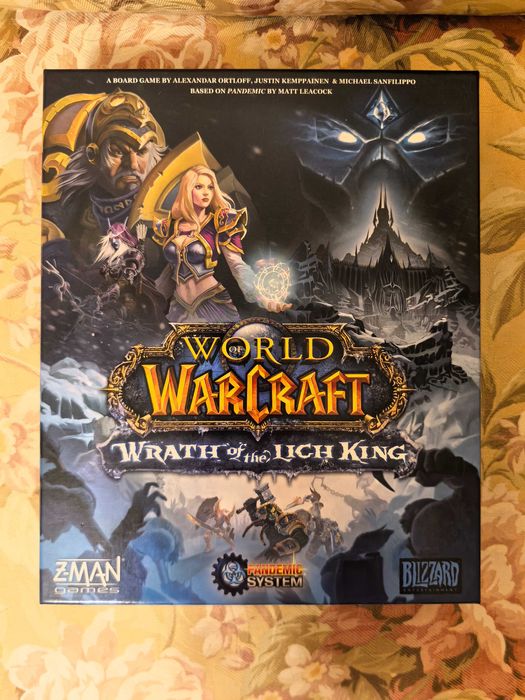 World of Warcraft boardgame Wrath of the Lich King