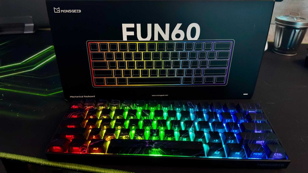 MONSGEEK Akko FUN60 Max безжична механична hall effect клавиатура