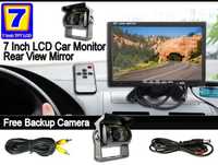 Монитор LCD 7 авто и камера за задно виждане