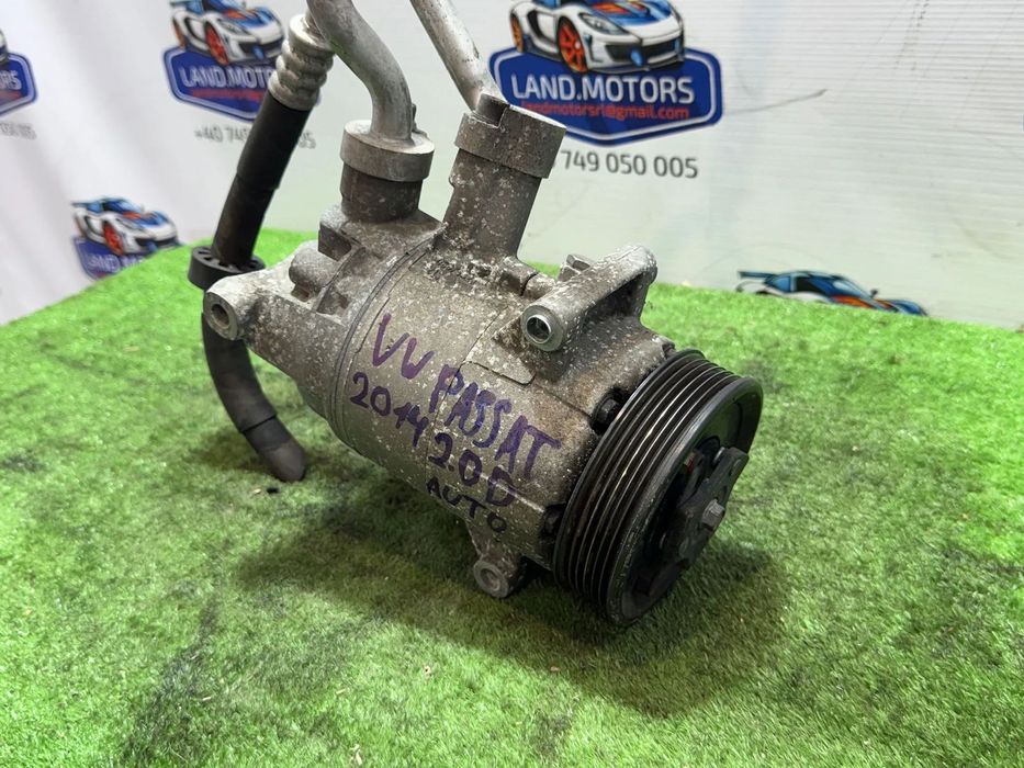 COMPRESOR AC VOLKSWAGEN PASSAT B7 2.0 DIESEL 2014 COD OEM 5K0820803A / BREAK (Universal) 2010-2014