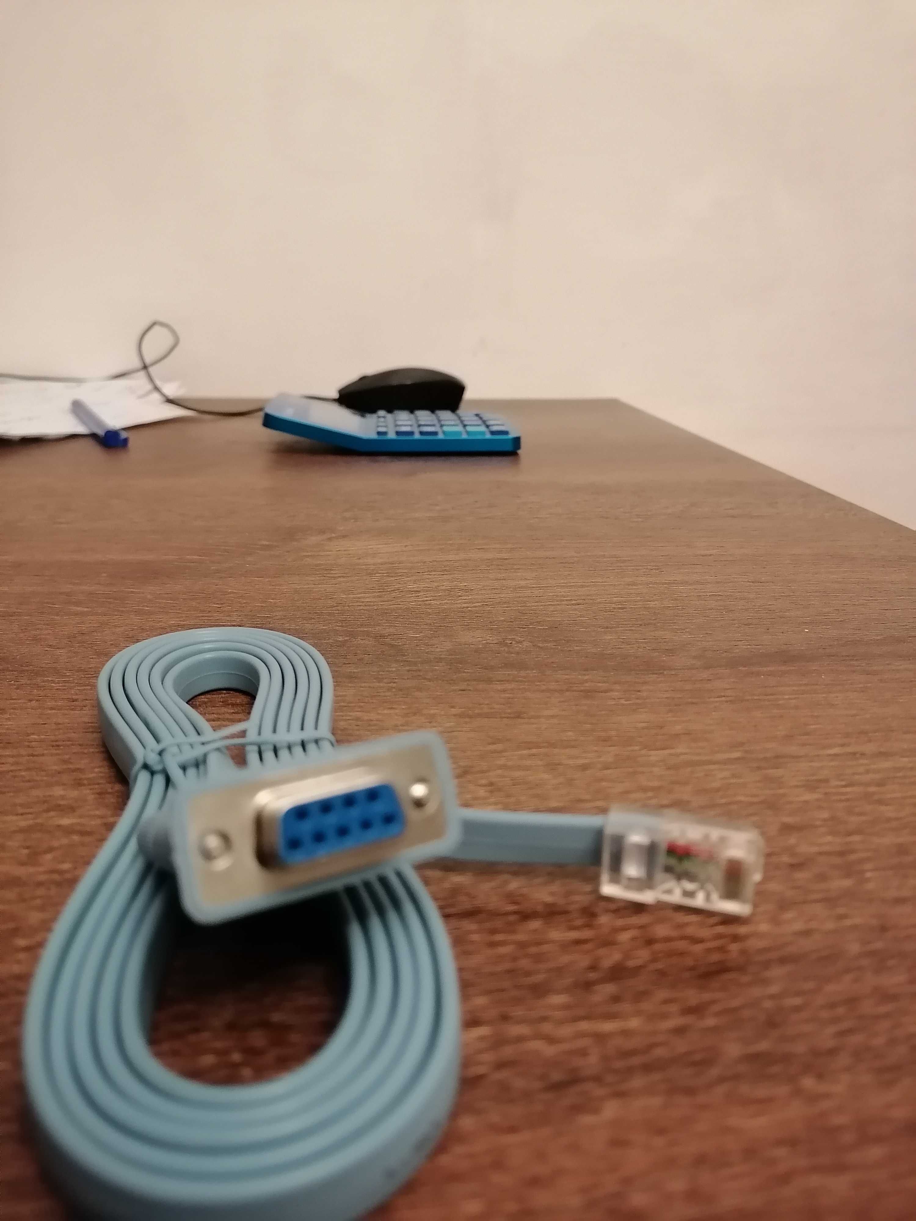 cablu patch-cord RJ45, Cablu serial RS232 la RJ45, regleta Krone