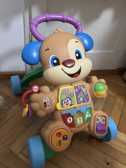 Детски уокър и  куче Fisher price