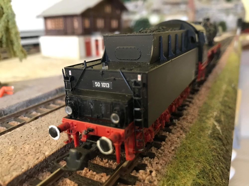 Locomotiv cu aburi BR 50 -1013 TRIX