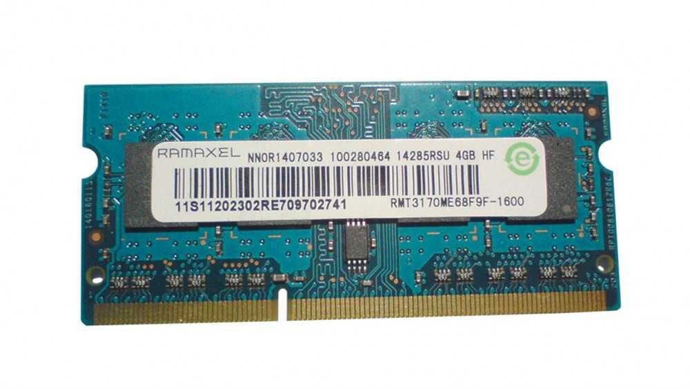 Memorie Laptop Ramaxel 4GB DDR3 PC3L 12800S 1600Mhz RMT3170ME68F9F