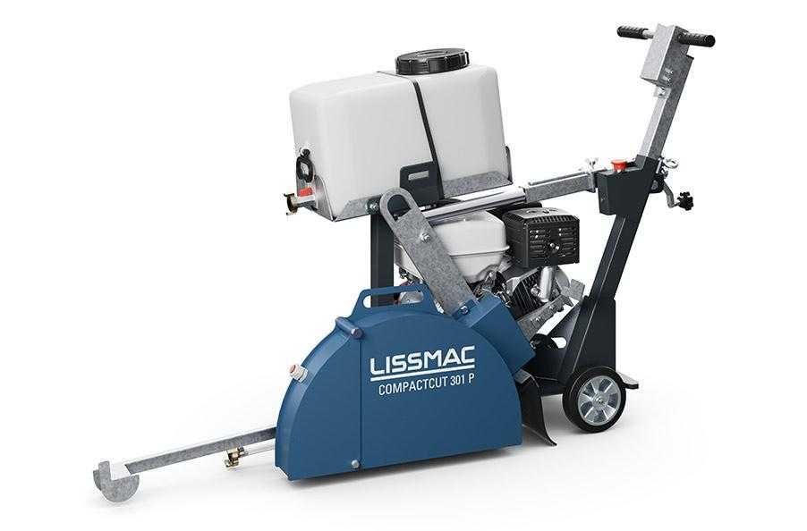Masina de taiat beton si asfalt  pe benzină LISSMAC COMPACTCUT 301 P