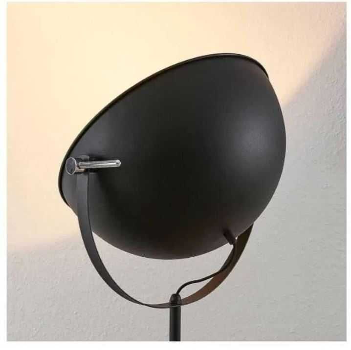 Lampadar Muriel moderna in negru, realizata din metal, Lindby 9624228