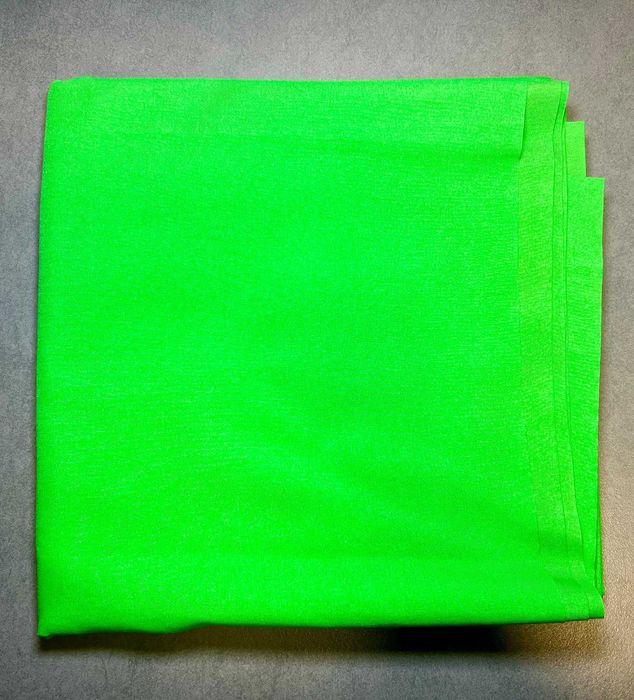 Fundal verde (Green Screen) 1 x 2 M – Foto - Video - Live streaming