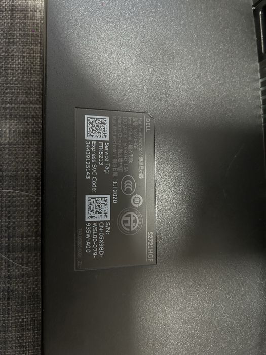 Vand Monitor Gaming curbat LED VA DELL S2721HGF 27” Full HD 144hz