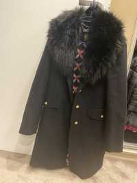 Palton Zara manteco S