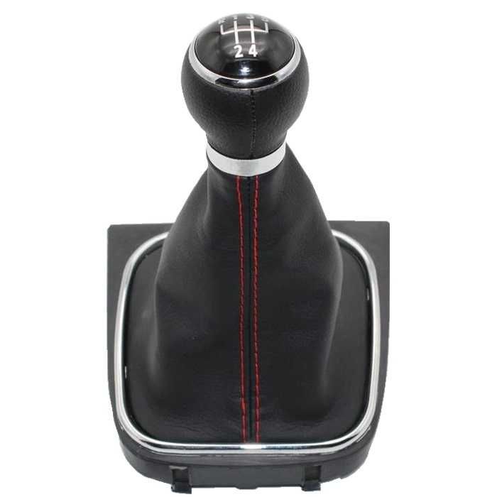 Топка за скоростен лост с маншон съвместима с VW Golf VI с 5 скорости