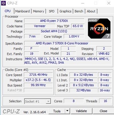 Vand PC GAMING | GARANTIE!! | Ryzen 7 5700X | RTX 3060TI | 32GB | 1TB