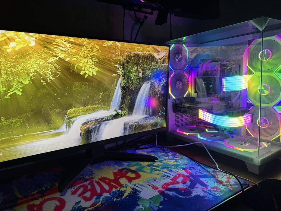 Мощный ПК компьютер RYZEN 7 7800x3D & RTX 5070 ASUS PRIME kampyuter