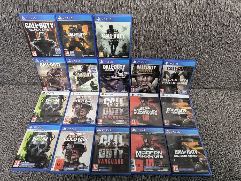Call of Duty поредицата за PS4 PS5
