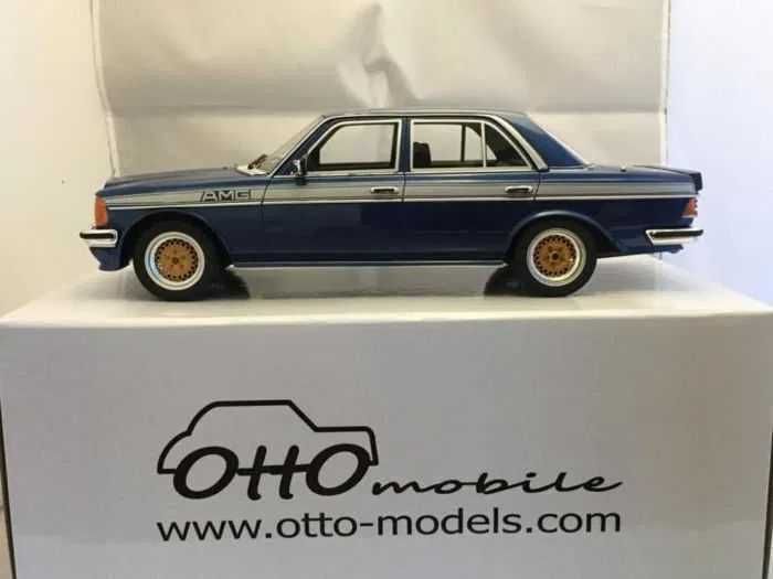 Macheta Mercedes Benz W123 Otto 1/18 AMG 2 modele diferite disponibile