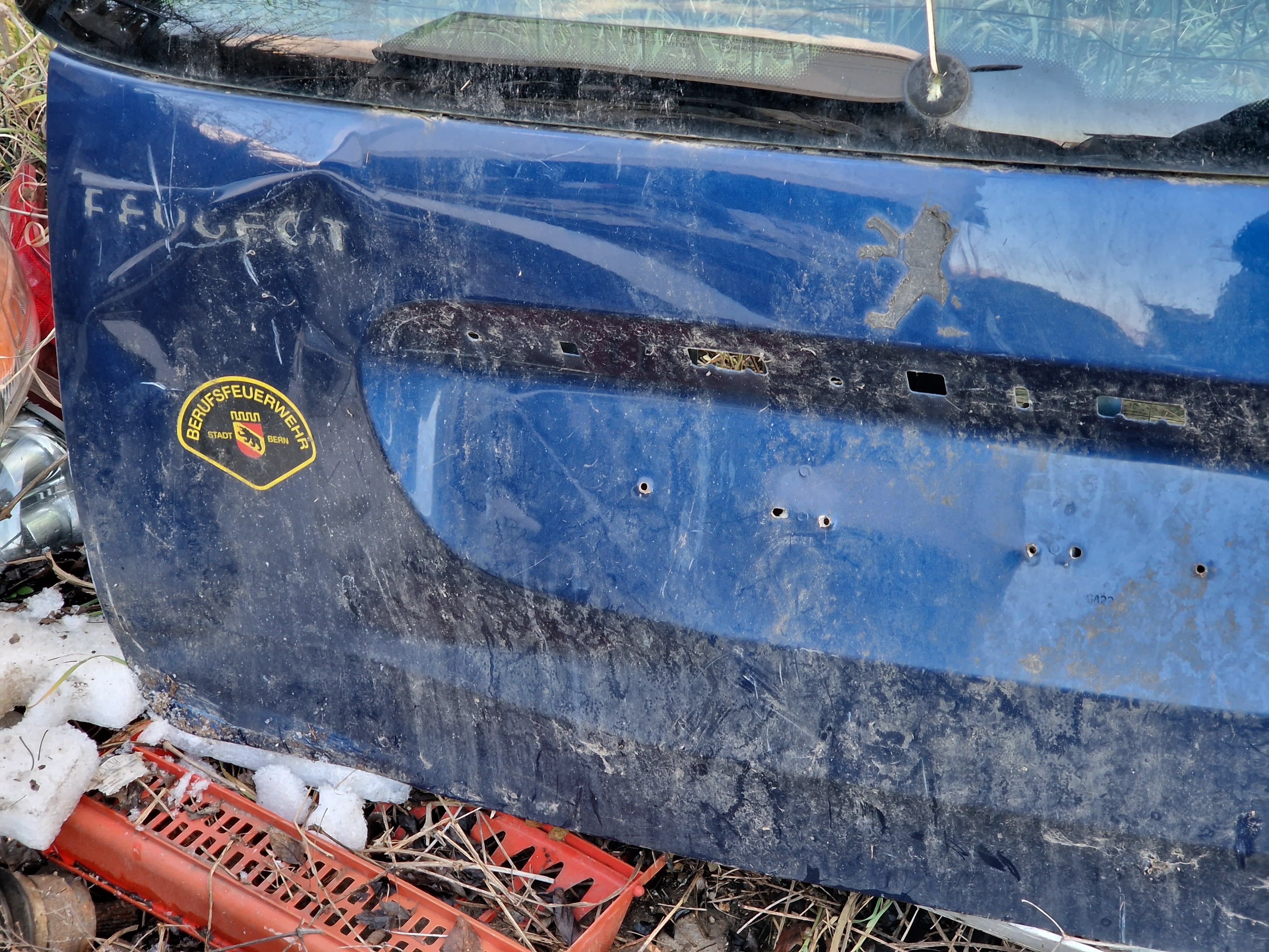 Задно стъкло с капак за Peugeot 307