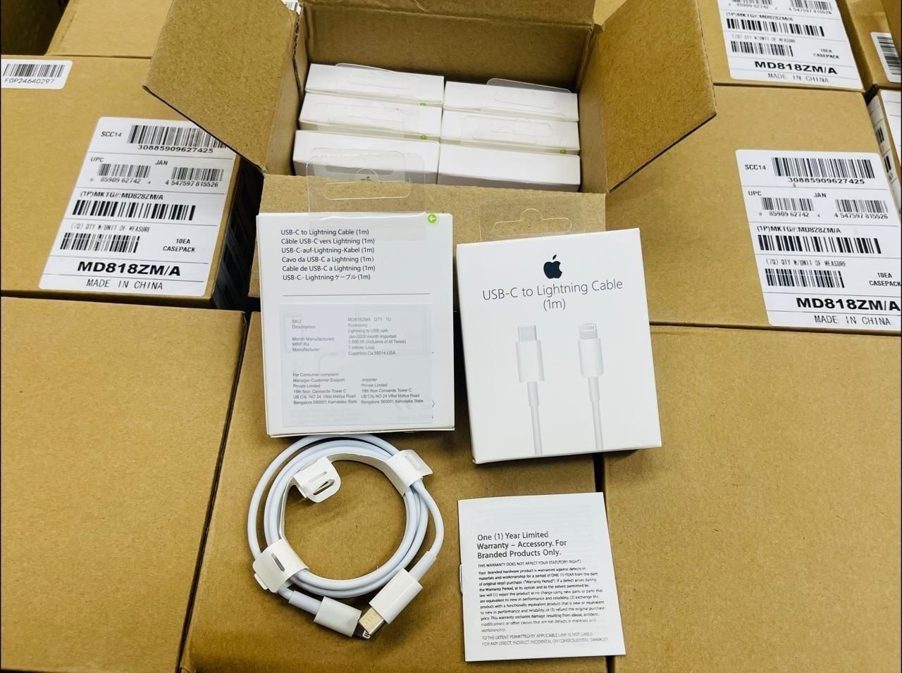 iPhone Adapter 20W зарядка, USB - C, Lightning, Type - C