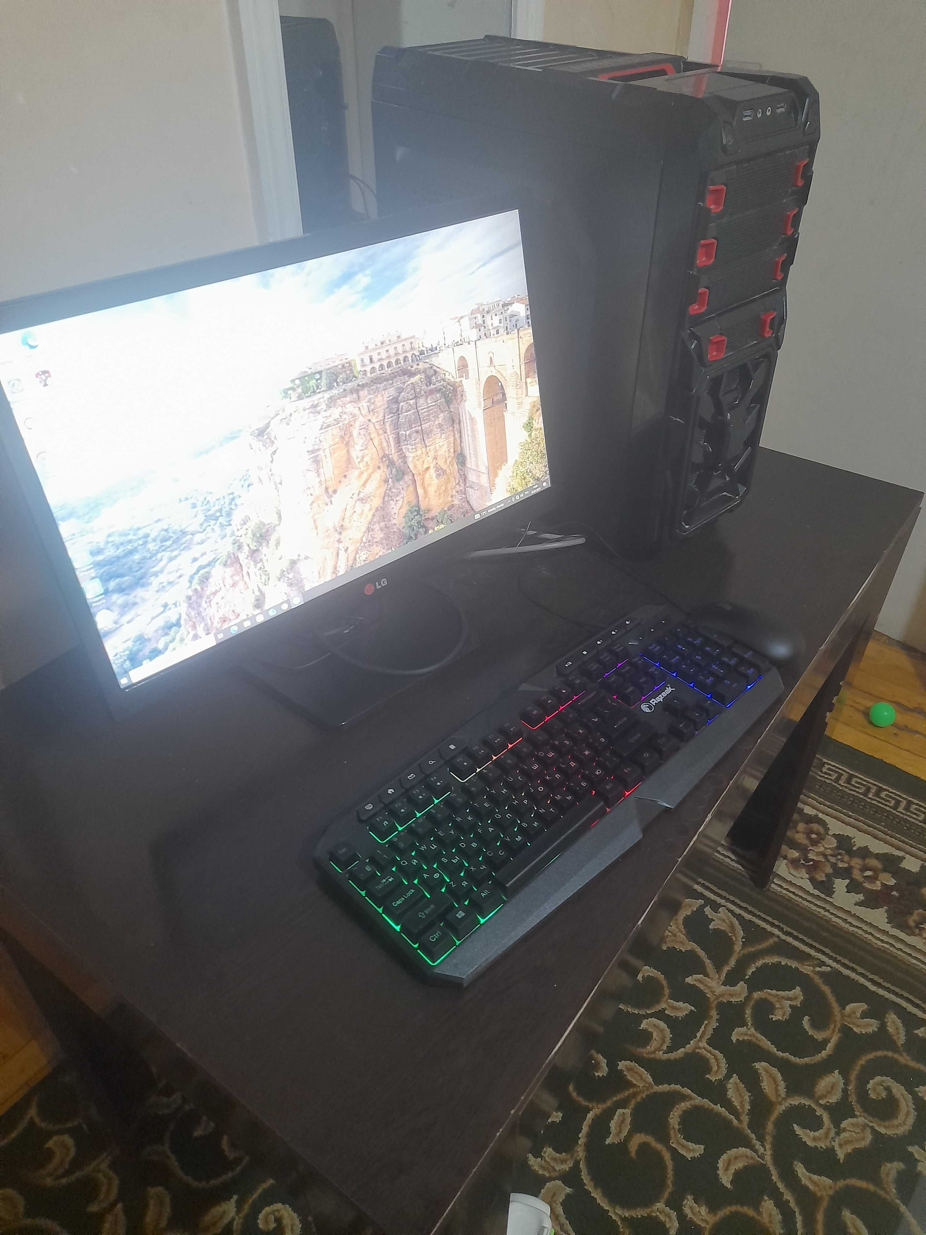 i5 7400/ssd128/500гб/rx470