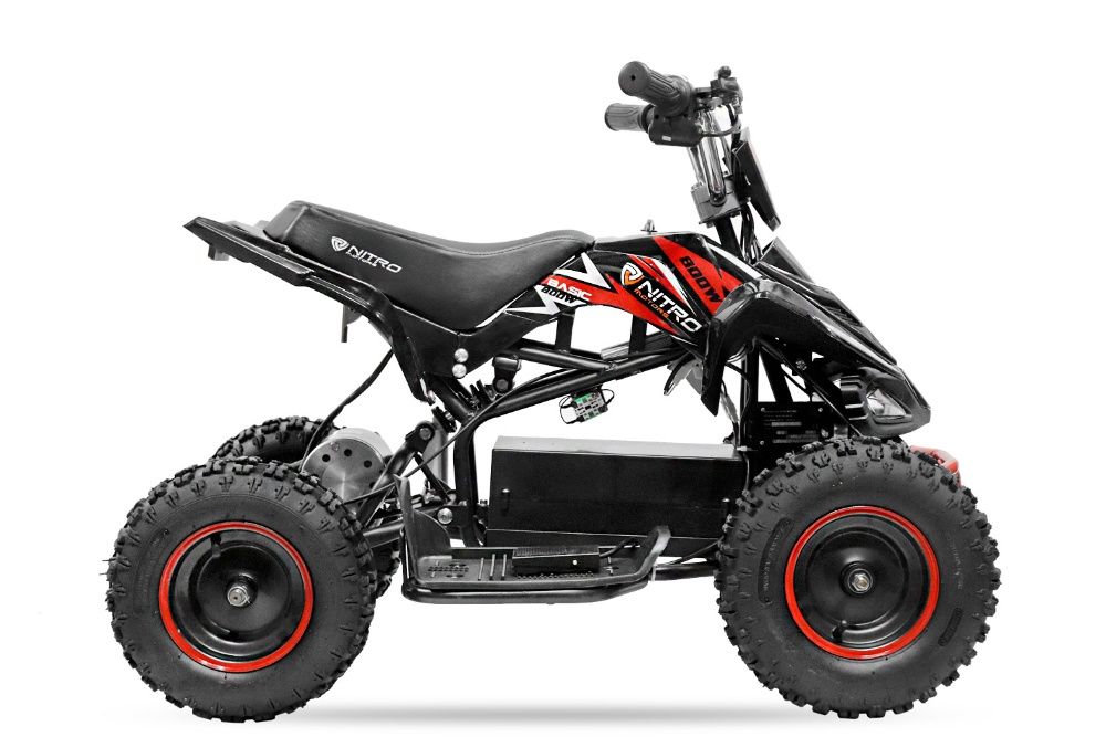 ATV electric NITRO ECO Python 1000W 36V cu 3 Viteze #Rosu