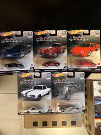 Set 5 Modele Hot Wheels Premium 2022 Car Culture Jay Leno’s Garage