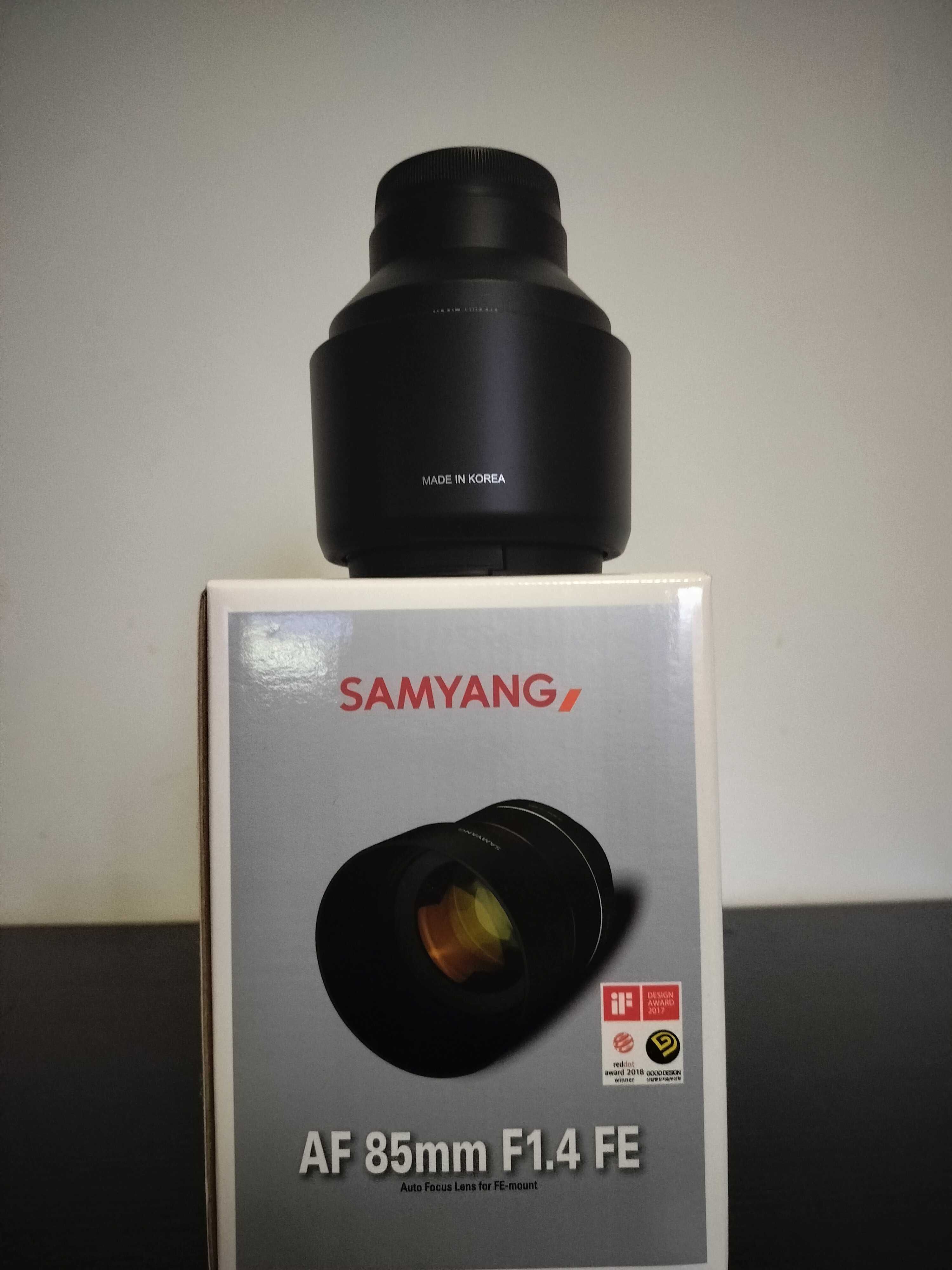 Obiectiv Samyang 85mm f1.4 FE