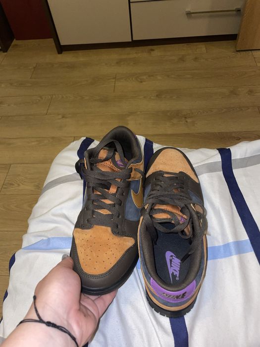 Vand Nike Dunk de piele intoarsa