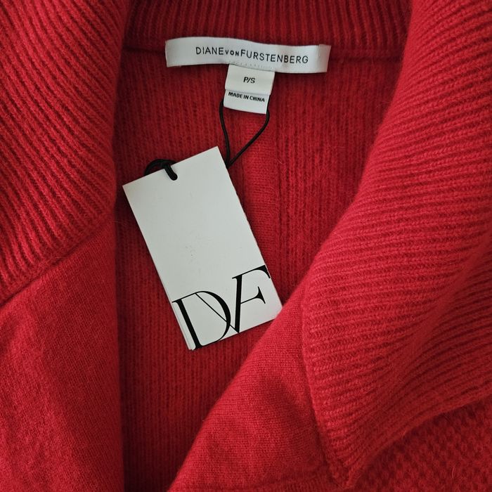 Diane von Furstenberg нова Жилетка Размер S/M вълна и кашмир