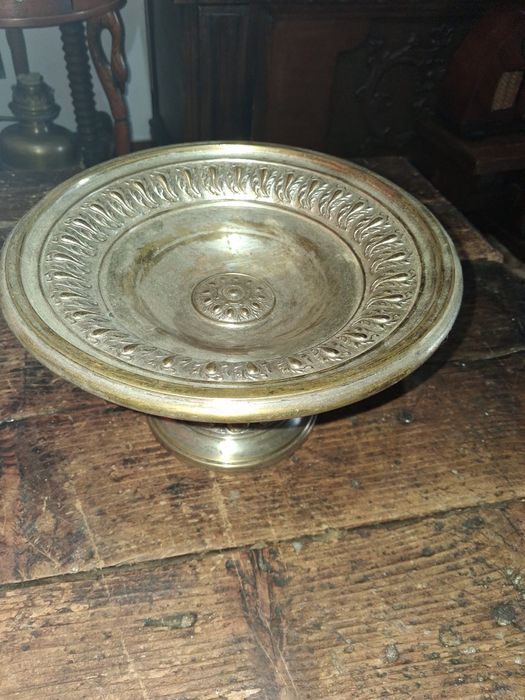 Fructiera alamă argintata