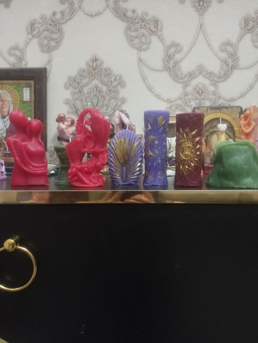 Продаются свечи ручной работы восковые