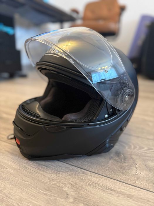 Casca moto Shoei Neotec 2 flip-up, marime L, negru mat, Sena integrat