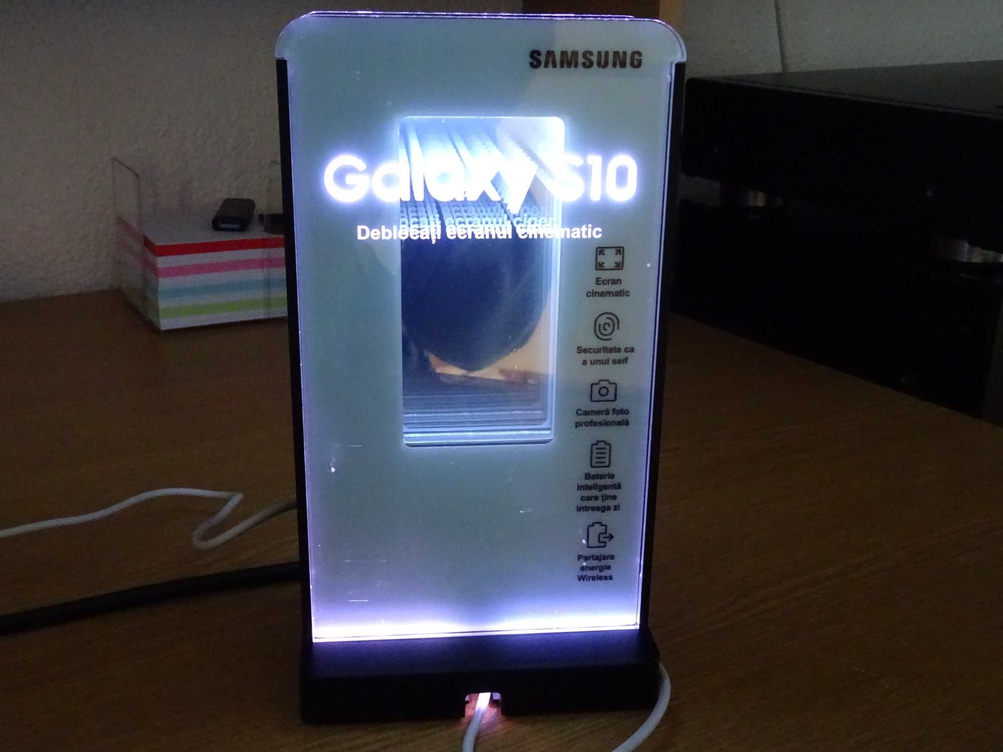 reclama luminoasa SAMSUNG GALAXY led