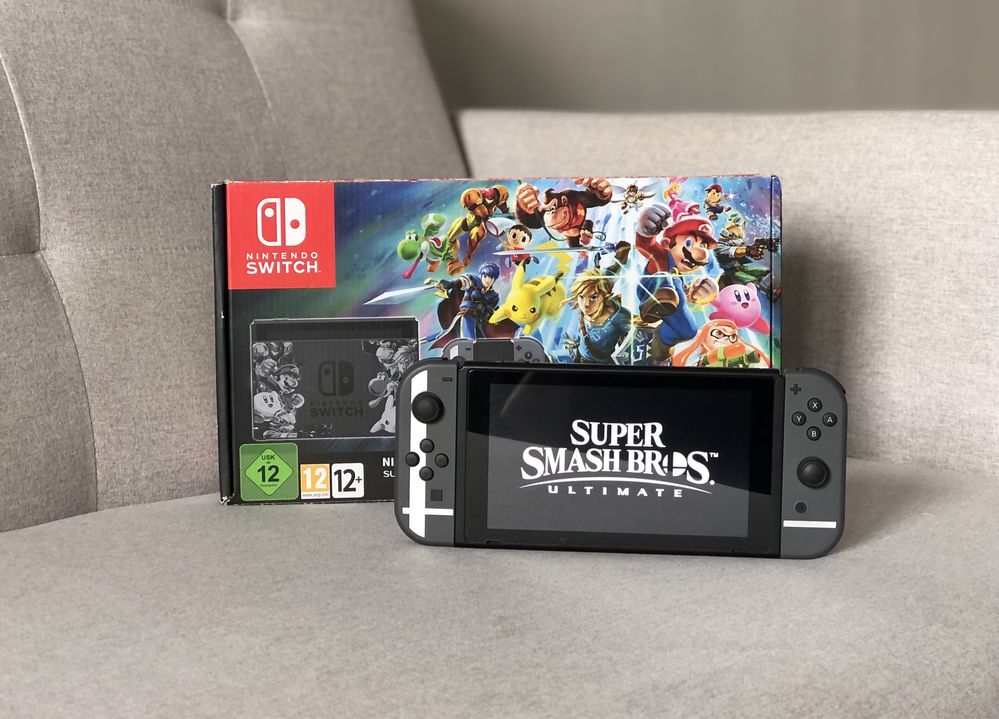 ‼️ Прошитый Nintendo Switch Super Smash + 25 Игр (Отправлю по РК) ‼️